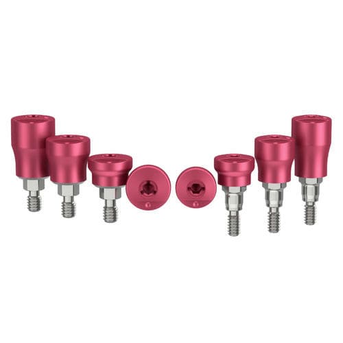 Vite di guarigione cilindrica - Encode® - Zimmer Dental - in titanio / interna / dritta