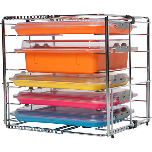 Rack per vassoi portastrumenti odontoiatrici - 21Z105 - ZIRC - da banco