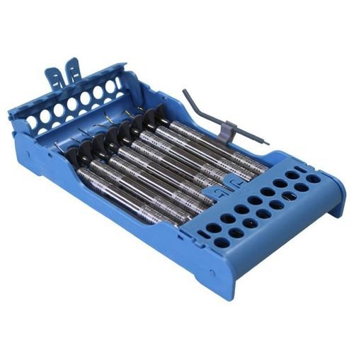 Cassetta di sterilizzazione per strumenti odontoiatrici - 50Z927A - ZIRC - perforata / in plastica