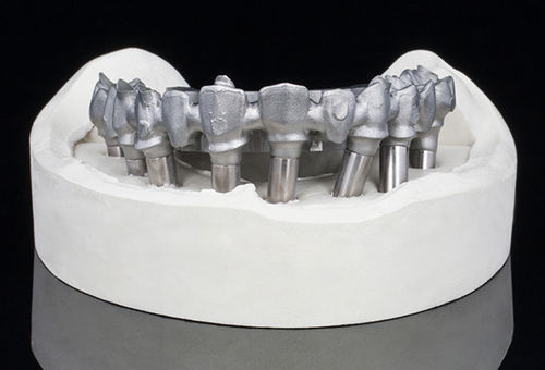 Materiale odontoiatrico CoCr - Sinternit - Zirkonzahn - per sistemi implantari / per stratificazione in ceramica