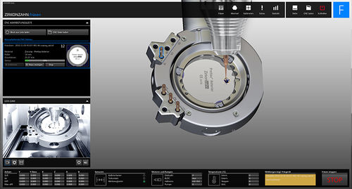 Software per laboratorio dentale - Fräsen  - Zirkonzahn - di visualizzazione 3D / di simulazione