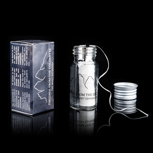 Materiale odontoiatrico per ricostruzione dentale - Natural Waxed Dental Floss - Zirkonzahn