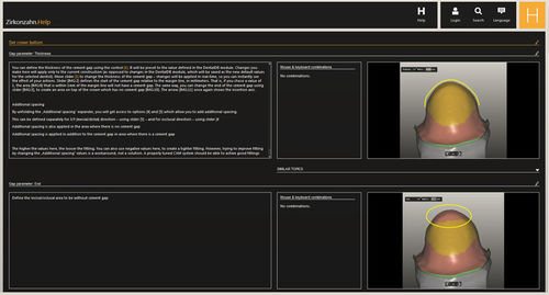 Software odontoiatrico - Help - Zirkonzahn - CAD / FAO