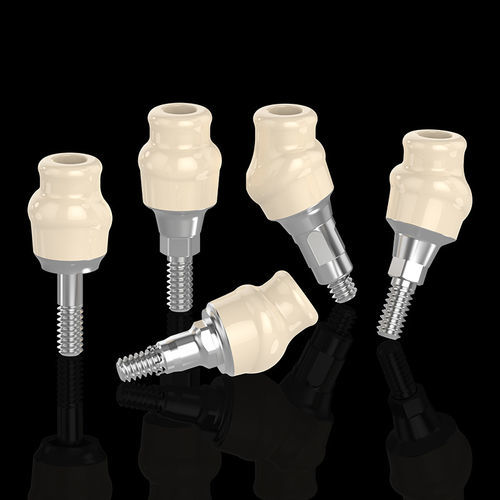 Pilastro dentale per impianto in titanio - ZircoLoc® - Zirkonzahn - in zircone / esagonale / dritto