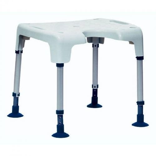 Sedia da doccia con apertura igienica - AQUATEC PICO  - Invacare - ad altezza regolabile / comoda