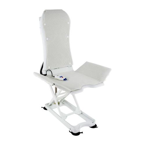 Seduta da bagno con schienale - Aquatec Kogia - Invacare - ergonomica / elevabile