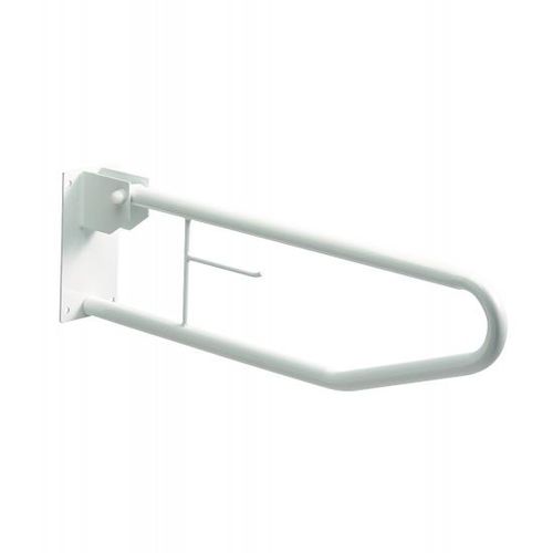Barra di appoggio per stanza da bagno - Basica H330/1 - Invacare - per WC / ribaltabile / in plastica