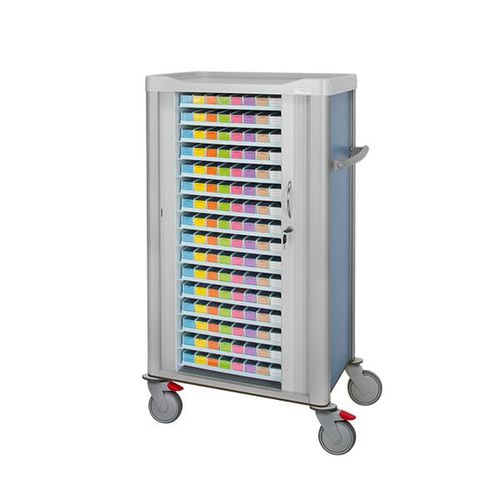 Carrello medico - F-C-616-5 - Behmpat Producciones S.L - per farmaci / di distribuzione di farmaci / in plastica