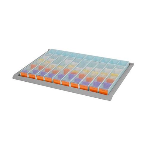 Vassoio di distribuzione di farmaci per trattamenti - F-BLP-6200 - Behmpat Producciones S.L - a carrello / settimanale