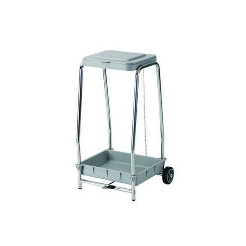 Carrello portabiancheria per sacchi sporchi - F-LP-360-CR - Behmpat Producciones S.L - medico / da trasporto / 1 sacco