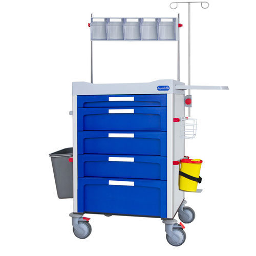 Carrello medico - F-DNOVANEST - Behmpat Producciones S.L - per anestesia / per uso generale / per apparecchio