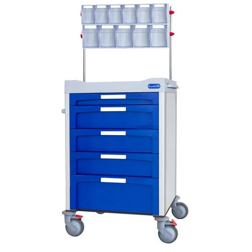 Carrello medico - F-DNOVBASC - Behmpat Producciones S.L - per anestesia / per uso generale / per apparecchio