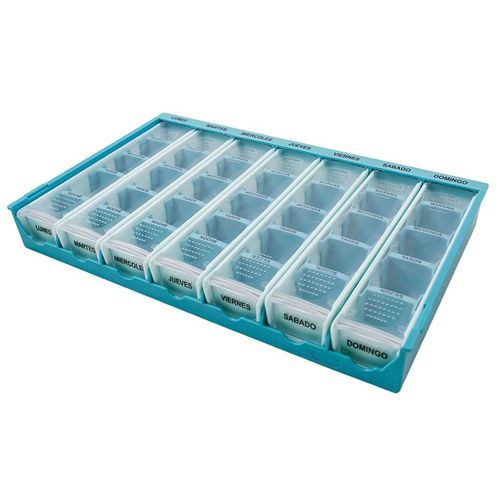 Vassoio di distribuzione di farmaci per trattamenti - F-BLP-3100 - Behmpat Producciones S.L - a carrello / settimanale