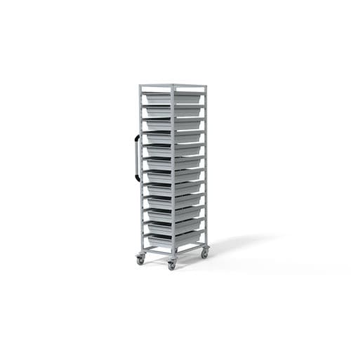 Carrello ospedaliero - F-T4020-1 - Behmpat Producciones S.L - per uso generale / di trasporto / in alluminio