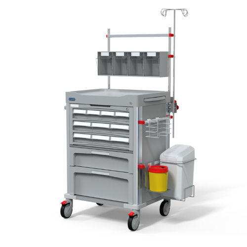 Carrello medico - F-DNOVMED-C3-12 - Behmpat Producciones S.L - per farmaci / di trasporto / di stoccaggio