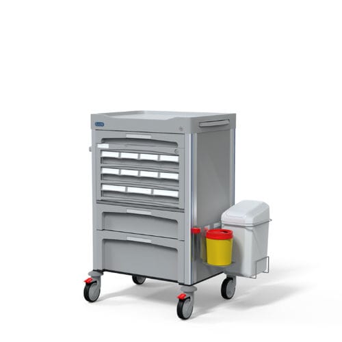 Carrello ospedaliero - F-DNOVMED-7T-C3-12 - Behmpat Producciones S.L - per farmaci / di trasporto / di stoccaggio