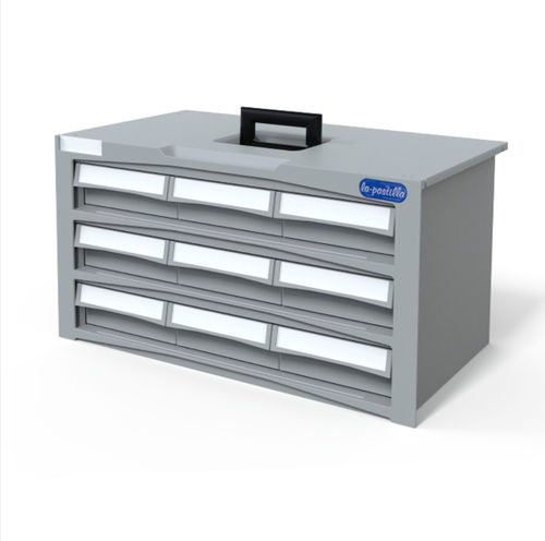 Armadio contenitore - F-LPCAST-3-L - Behmpat Producciones S.L - di trasferimento / per farmaci / per ospedale