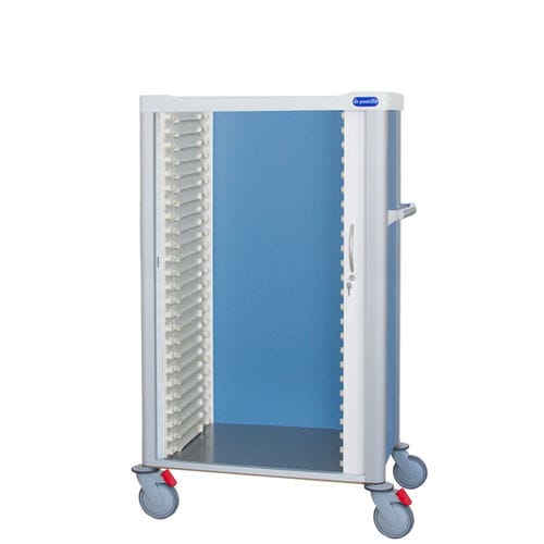 Carrello medico - F-C-6040-1270 - Behmpat Producciones S.L - per apparecchio / per farmaci / di trasporto
