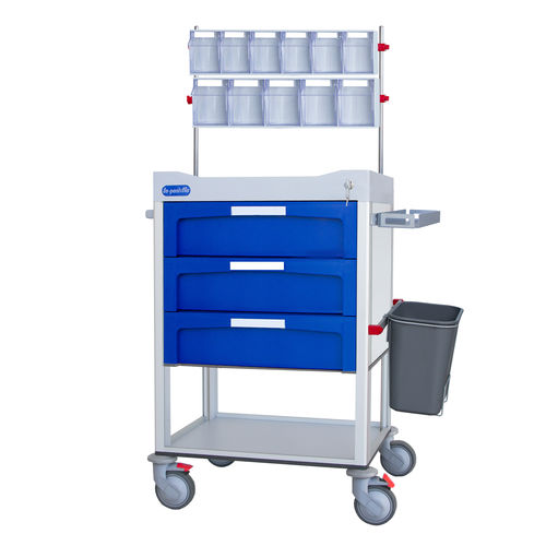 Carrello per anestesia - F-DNOV-K16 - Behmpat Producciones S.L - per uso generale / di trasporto / per trattamenti