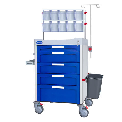 Carrello per anestesia - F-DNOV-K18 - Behmpat Producciones S.L - per uso generale / di trasporto / multifunzione