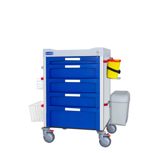 Carrello per anestesia - F-DNOV-K22 - Behmpat Producciones S.L - per uso generale / di trasporto / multifunzione