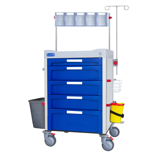 Carrello per anestesia - F-DNOV-K23 - Behmpat Producciones S.L - ospedaliero / per uso generale / di trasporto