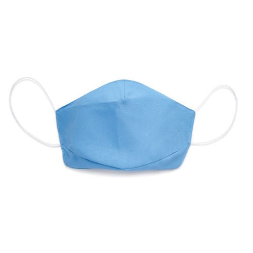 Mascherina di protezione in cotone - Sugar International - semimaschera / blu / riutilizzabile