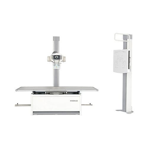 Sistema di radiografia analogico - XVISION-525 - GEMSS Medical Systems - digitale / per radiografia multidisciplinare / con bucky da terra