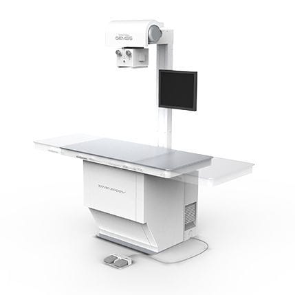 Sistema di radiografia veterinaria digitale - TITAN 2000V - GEMSS Medical Systems