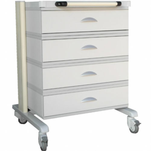 Carrello medico - CARSPEC78-MBN4C - nuovalaris - per uso generale / multifunzione / in alluminio
