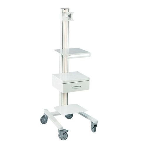 Carrello per telemedicina per videoconferenza - TLM04-PROF - nuovalaris - per tablet PC / per computer portatile / point of care