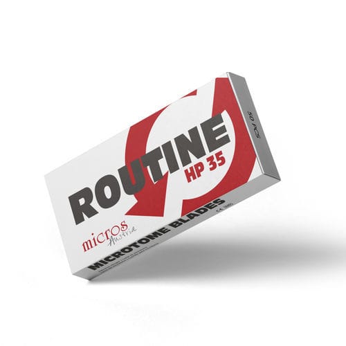 Lama per microtomo monouso - Routine HP 35 - MICROS Produktions-u.HandelsgmbH.