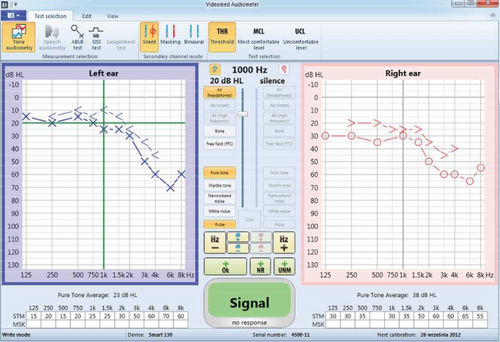 Software di controllo - EFFETHA - Videomed - di audiometria