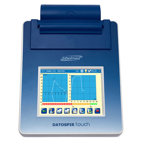 Spirometro elettronico - DATOSPIR touch - SIBELMED - da tavolo / con touch screen / con connessione USB