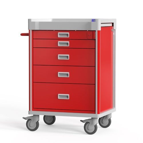 Carrello medico - MX31EMG - Bailida - di emergenza / per uso generale / 5 cassetti