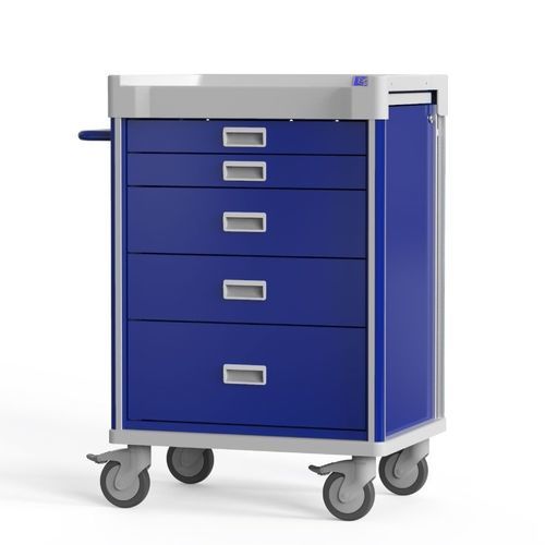 Carrello medico - MX37ANE - Bailida - per anestesia / per farmaci / 6 cassetti