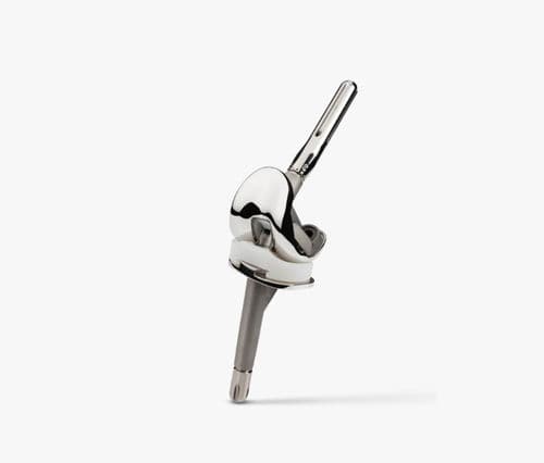 Protesi di ginocchio tricompartimentale - NexGen® - Zimmer Biomet - di revisione / a piatto mobile / cementata