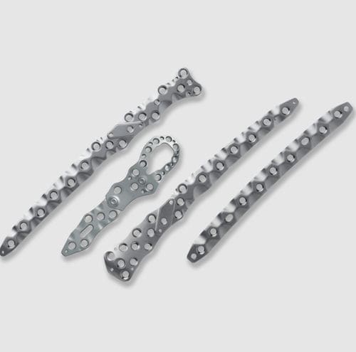 Placca di compressione per frattura femorale periprotesica - NCB® - Zimmer Biomet - distale / prossimale / bloccata