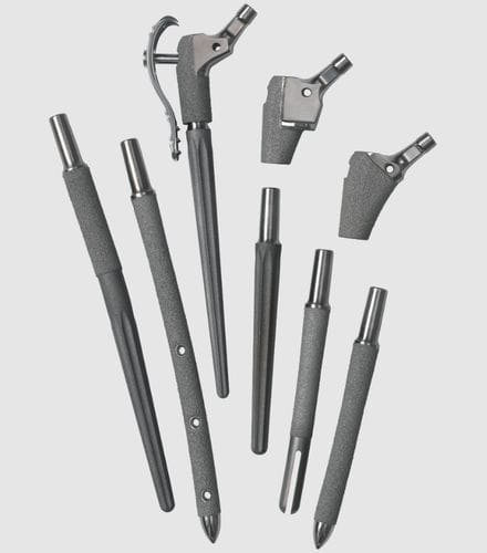 Stelo femorale di revisione - Arcos® - Zimmer Biomet - cementato o non cementato