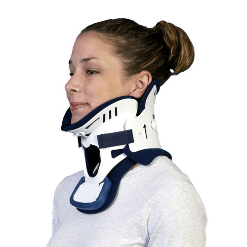Collare cervicale Miami - Miami J® - Össur - C4 / con mentoniera / con apertura per tracheotomia