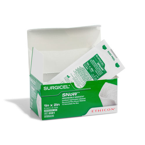 Agente emostatico pad - SURGICEL SNoW™ - Ethicon
