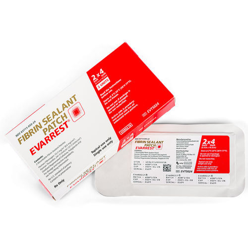 Agente emostatico pad - EVARREST™ - Ethicon - per chirurgia delle piaghe
