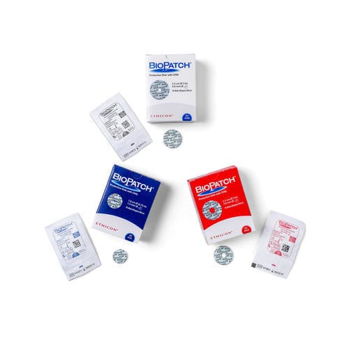 Cerotto in poliuretano - BIOPATCH® - Ethicon - antimicrobico