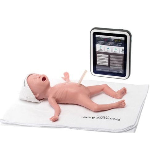 Simulatore neonatale - Premature Anne - Laerdal Medical - didattico / per assistenza generale / per cure infermieristiche