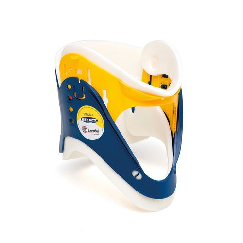 Collare cervicale di emergenza monopezzo - Stifneck Select™ - Laerdal Medical - a dimensioni regolabili / con tracheotomia