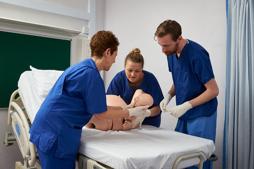 Simulatore di parto - PROMPT Flex - Laerdal Medical - di monitoraggio / ECG / di frequenza cardiaca