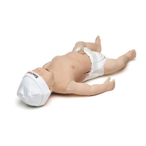 Simulatore didattico - SimNewB - Laerdal Medical - di gestione delle vie aeree / per rianimazione / per cure cliniche