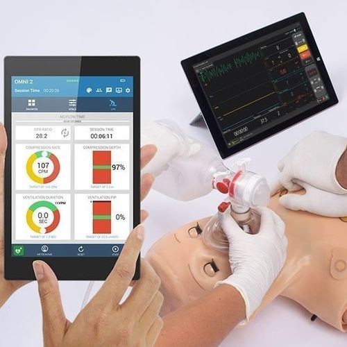 Simulatore per gestione delle vie aeree - Code Blue® III - Gaumard - per RCP / didattico / per interventi di emergenza