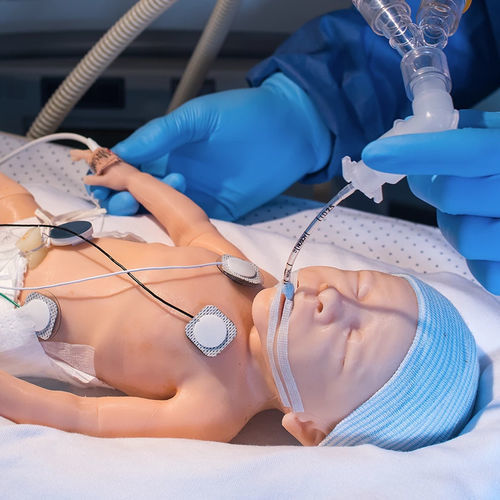 Simulatore di paziente neonato prematuro - Premie HAL®  S2209  - Gaumard - per gestione delle vie aeree / per intubazione / per RCP