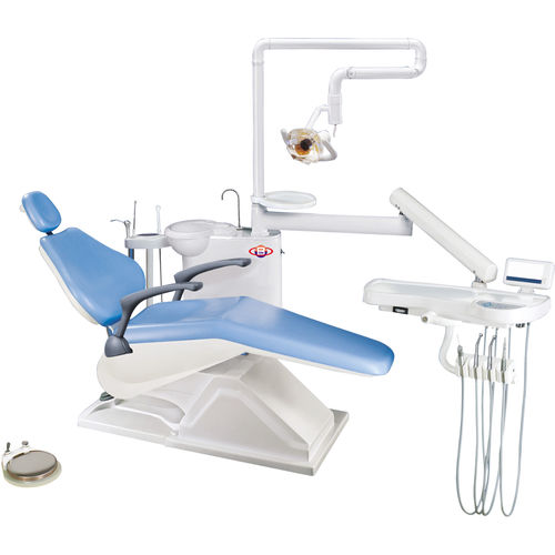Riunito odontoiatrico con poltrona elettrica - BD-702 - Best Dent Equipment Co.,Limited - con portastrumenti / con illuminazione